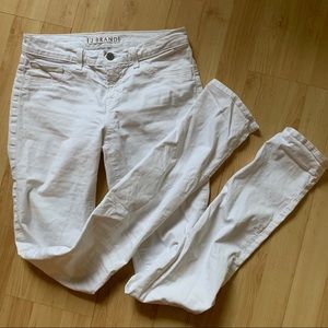 J Brand TALL Skinny White pants size 27